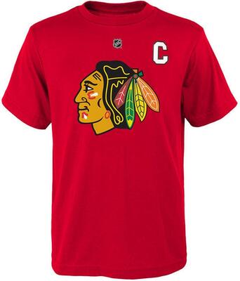 Outerstuff Jonathan Toews Chicago Blackhawks #19 NHL Youth Player T-Shirt rot bei Amazon bestellen