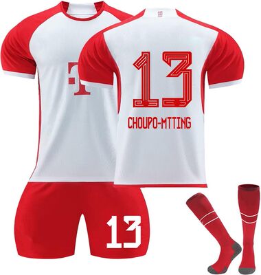 PANGKII Trikot für Junge/Herren, 2023 Hause/Auswärts Fußball Trikots Shorts und Socken Set,Erwachsene/Kinder Fussball Jersey Anzug,Fussball Jersey Trainingsanzug bei Amazon bestellen