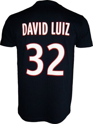 PARIS SAINT GERMAIN Herren-T-Shirt, David Luiz, Nr. 32, offizielle Kollektion, Erwachsenengröße bei Amazon bestellen