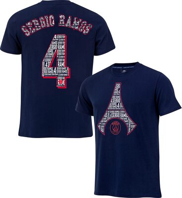 Paris Saint-Germain T-Shirt Sergio Ramos PSG, offizielle Kollektion bei Amazon bestellen