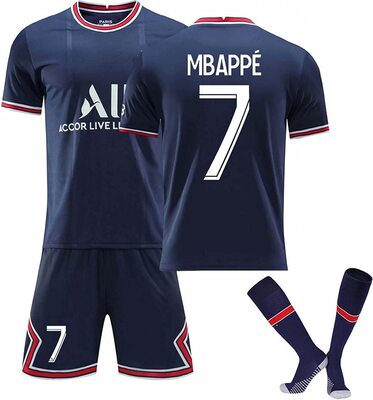 Paris Trikot PSG Trikot-Set Fußballtrikots 2021/22, Nr.30 Sporttraining T-Shirts und Shorts für Erwachsene/Kinder, Fußballtrikot-Set für Kinder, Jungen bei Amazon bestellen
