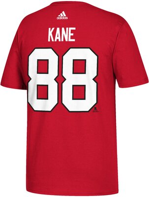 Patrick Kane Chicago Blackhawks Adidas NHL Men's Red Player T-Shirt bei Amazon bestellen