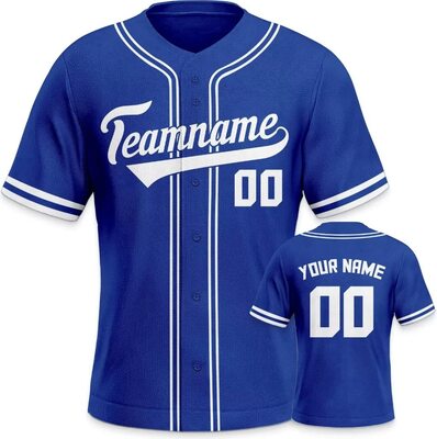 Personalisiertes Baseball Trikot 3D Stickerei/Druck Trikot Shirt mit Deinem Namen und Nummer Hip-Hop-Sportuniform für Herren Damen Kinder Fantrikot bei Amazon bestellen