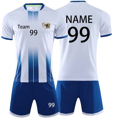 Personifizieren Fussball Trikot Kinder Erwachsene Hemd & Kurze Set mit Nummer Name Team Logo Fußball Trikot bei Amazon bestellen