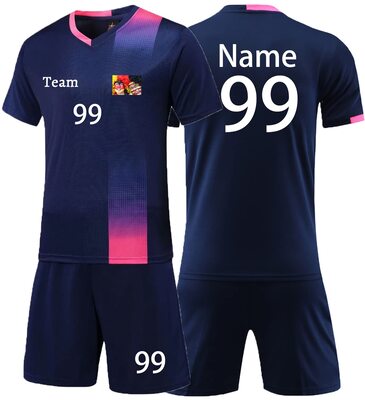 Personifizieren Trikot Kinder Erwachsene Shirt und Short mit Name Team Nummer Logo - Fussballtrikot Jungs Mädchen bei Amazon bestellen