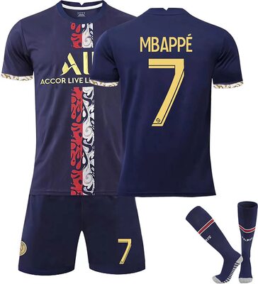 PSG Trikot RMD Trikot MUFC Trikot Set No.30 No.9 No.7 No.6 No.10 No.18 Jersey Fußballtrikot für Kinder/Erwachsene Mit Socken Jungen Herren Fußball Für Erwachsene Kurzarmtrikot Shorts Paris Trikot bei Amazon bestellen