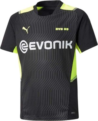 Puma Borussia Dortmund Saison 2021/22 Spielausrüstung, Trikot Black-Safety Yellow, 164 bei Amazon bestellen