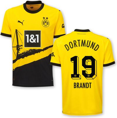 Alle Details zum Fußball-Trikot PUMA BVB Heimtrikot Kinder Saison 2023/24 und ähnlichen Trikots