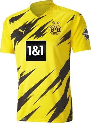 Puma Damen BVB Home Trikot Replica Womens 20/21 T-Shirt, Cyber Yellow Black, XXL bei Amazon bestellen