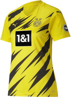 Alle Details zum Fußball-Trikot PUMA Damen BVB Home Trikot Replica Womens 20/21_ T-Shirt und ähnlichen Trikots