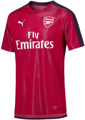 PUMA Herren Arsenal Fc Training Jersey Ss with EPL Sponsor Logo T-Shirt bei Amazon bestellen