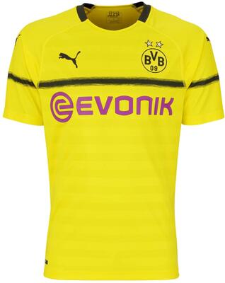 PUMA Herren BVB Cup Shirt Replica with Evonik Logo Without Opel Trikot bei Amazon bestellen