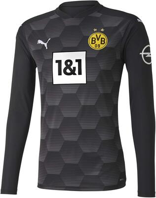 Alle Details zum Fußball-Trikot PUMA Herren BVB Gk Shirt Replica Ls W.Sponsor New T-Shirt und ähnlichen Trikots