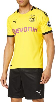 Alle Details zum Fußball-Trikot PUMA Herren BVB Home Shirt Replica with Ev Trikot und ähnlichen Trikots