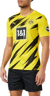 Alle Details zum Fußball-Trikot PUMA Herren BVB Home Trikot Replica 20/21_ T-Shirt und ähnlichen Trikots