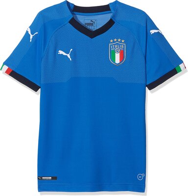 PUMA Herren FIGC Italia Kids Home Shirt Replica Ss Shirt bei Amazon bestellen