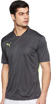 PUMA Herren ftblNXT Shirt Trikot, Ebony/Yellow Alert, L bei Amazon bestellen