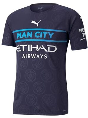 Alle Details zum Fußball-Trikot PUMA Herren Manchester City Authentic Third Shirt 2021 2022 und ähnlichen Trikots