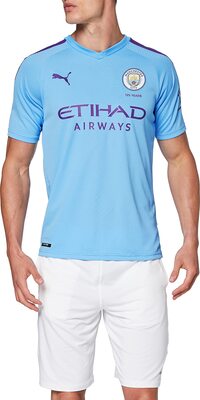 PUMA Herren MCFC Home Shirt Replica Agüero Print Trikot bei Amazon bestellen
