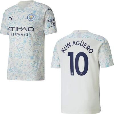 PUMA Herren MCFC Third Shirt Replica Ss with Sponsor Logo T-Shirt bei Amazon bestellen