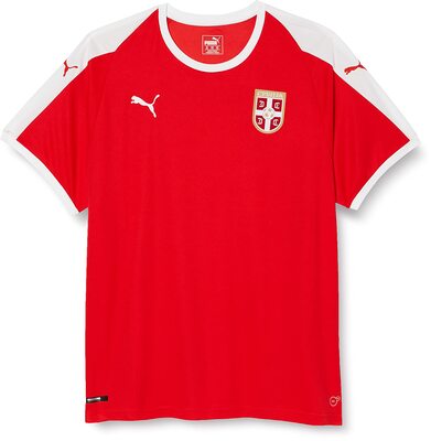 PUMA Herren Serbia Home Shirt Ss Replica Trikot bei Amazon bestellen