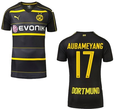 PUMA Herren Trikot BVB Away Replica Shirt with Sponsor Logo Trikot bei Amazon bestellen