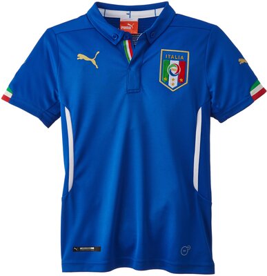 Alle Details zum Fußball-Trikot PUMA Kinder Trikot FIGC Italia Kids Home Shirt Replica und ähnlichen Trikots