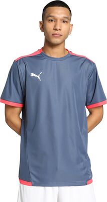 PUMA Men's Teamliga Football Jersey Inky Blue-Fire Orchid bei Amazon bestellen