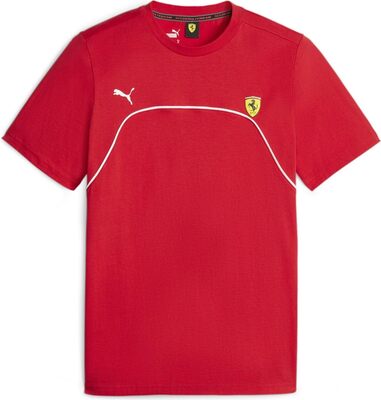 PUMA Scuderia Ferrari Race Tshirt - Rennrot - Herren bei Amazon bestellen