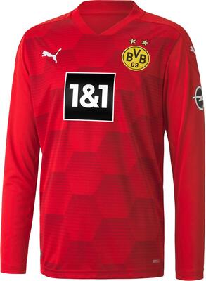 PUMA Unisex, BVB GK Shirt Replica LS Jr w.Sponsor new Torwarttrikot bei Amazon bestellen