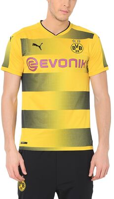 PUMA Unisex BVB Home Replica with Sponsor Logo Shirt bei Amazon bestellen