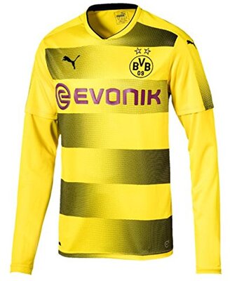 PUMA Unisex BVB Ls Home Replica with Sponsor Logo Shirt bei Amazon bestellen