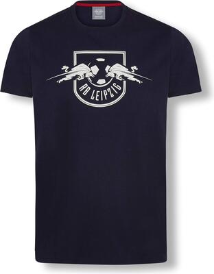 RB Leipzig Essential Mono T-Shirt, Blau Unisex Small T-Shirt, RasenBallsport Leipzig Sponsored by Red Bull Original Bekleidung & Merchandise bei Amazon bestellen