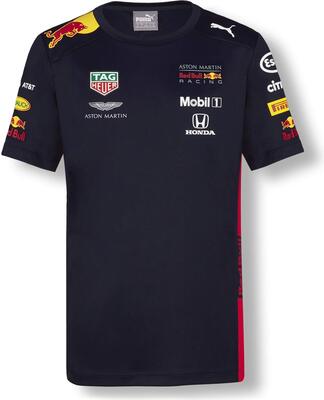 Red Bull Racing Official Teamline T-Shirt, Blau Youth T-Shirt, Racing Aston Martin Formula 1 Team Original Bekleidung & Merchandise bei Amazon bestellen