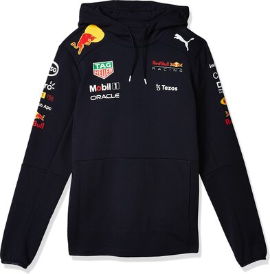 Alle Details zum Fußball-Trikot Red Bull Racing - Offizielle Formel 1 Merchandise Kollektion - 2022 Team Kapuzenpullover - Herren - Dunkelblau - 3XL und ähnlichen Trikots