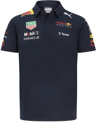 Alle Details zum Fußball-Trikot Red Bull Racing - Offizielle Formel 1 Merchandise Kollektion - 2022 Team Polo - Herren und ähnlichen Trikots