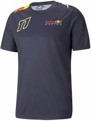 Red Bull Racing - Offizielle Formel 1 Merchandise Kollektion - Sergio Perez Checo T-Shirt - Herren - Dunkelblau - L bei Amazon bestellen