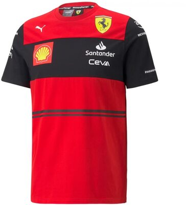 Scuderia Ferrari - Offizielle Formel 1 Merchandise 2022 Kollektion - 2022 Team T-Shirt - Rot - Größe: M bei Amazon bestellen