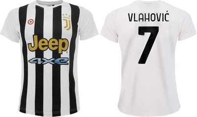 Sportbaer Dusan Vlahovic Fußballtrikot Saison 2021 2022 Weiß Schwarz Größe 7 Erstes Trikot Offizielle Nachbildung Größen für Erwachsene und Kinder. bei Amazon bestellen