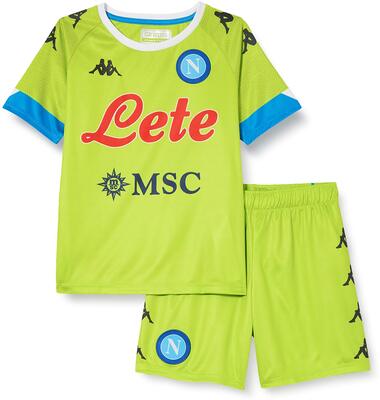 Alle Details zum Fußball-Trikot SSC Napoli Auswärts-torwartset Kit Torwart für Kinder Away 2020/21 und ähnlichen Trikots