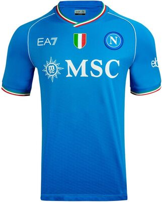 Alle Details zum Fußball-Trikot SSC Napoli Herren Rennen Trikot T-Shirt, hellblau, M und ähnlichen Trikots