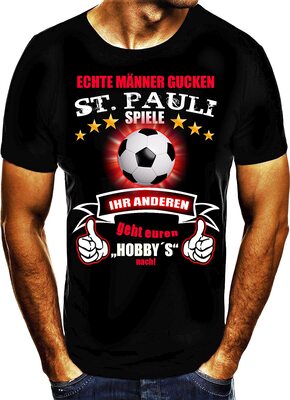 St. Pauli Fußball Fan Stadt T-Shirt bei Amazon bestellen