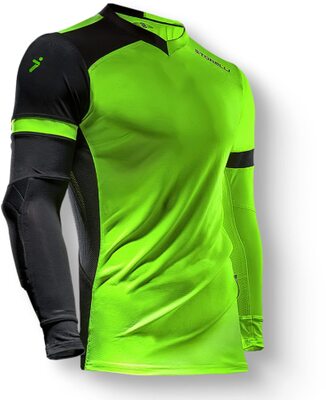 Storelli Unisex-Jugendliche Exoshield Gladiator Jersey 2 Grün Torwarttrikot bei Amazon bestellen