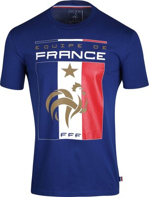 T-Shirt FFF - offizielle Kollektion der französischen Fußballnationalmannschaft - Herrengröße bei Amazon bestellen