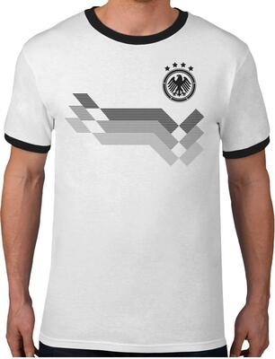 T-Shirt Herren Deutschland Deutsches Fußball Fan-Trikot EM Fanshirt Männer Tshirt bei Amazon bestellen