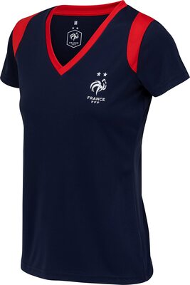 Trikot der französischen Fußballnationalmannschaft FFF – Offizielle Kollektion, Damengröße bei Amazon bestellen