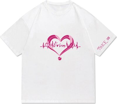 Twice Merch, 4th World Tour III Supports Tee Twice Shirts Momo Tzuyu Dahyun Sana Chaeyoung Concert Unisex T-Shirt Top bei Amazon bestellen