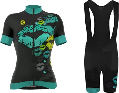 UGLY FROG Bike Wear Radsport Bekleidung Damen Summer Style Trikots & Shirts + Damen Radtrikot Set Radhose mit 3D Sitzpolster DXWZ08 bei Amazon bestellen