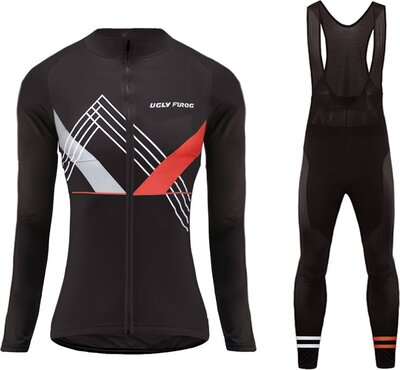 Alle Details zum Fußball-Trikot UGLY FROG Damen Neue Winter with Fleece Women Langarm Radsport Jersey eine Menge Farben Antislip Ärmel Road Bike MTB Top Riding Shirt und ähnlichen Trikots