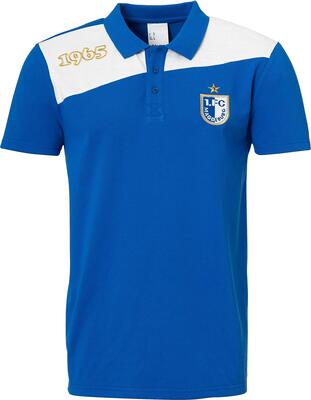 Alle Details zum Fußball-Trikot uhlsport 1. FC Magdeburg Poloshirt blau FCM Polo Jersey Fan Shirt Bundesliga und ähnlichen Trikots